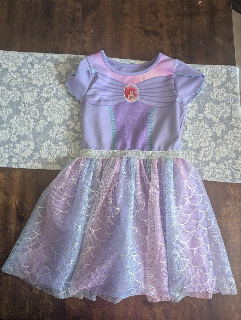 Disney Lavender and Pink Mermaid Dress Costume/ Girl 7/8